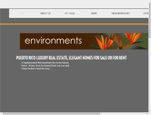 Tablet Screenshot of environmentspr.com